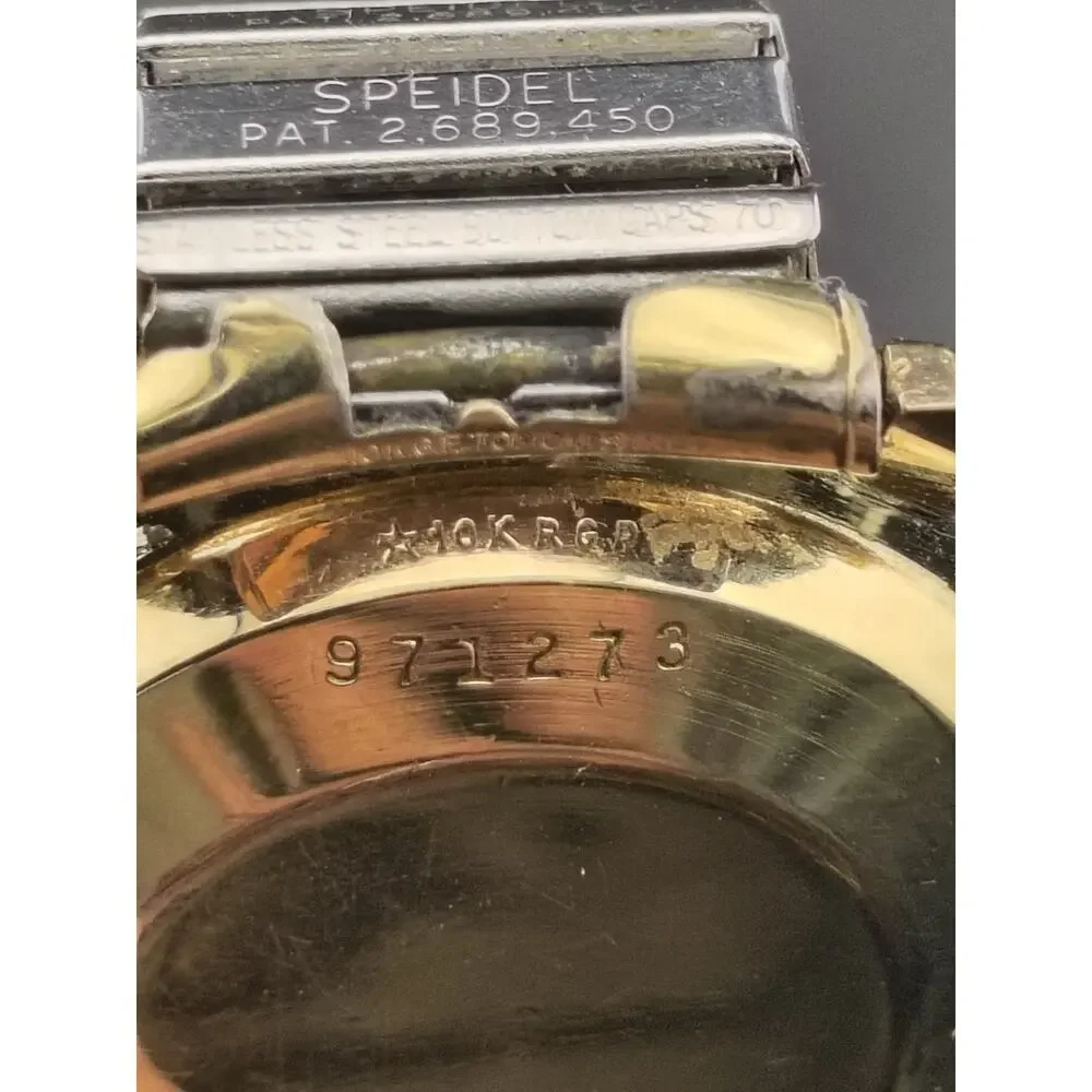 Vintage 1970s Hamilton Selfwinding Day Date Watch 10K GF